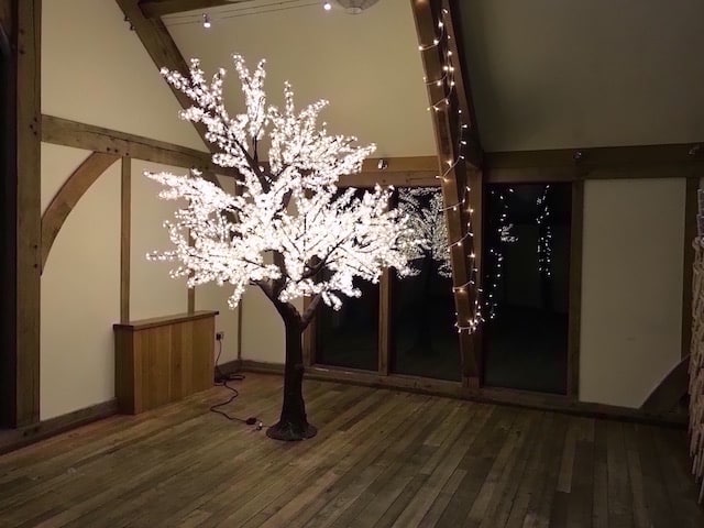 Sandburn Hall - LED Blossom Leaf Tree