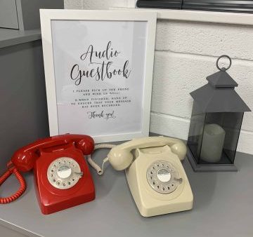 Vintage Telephone Audio Guestbook Vintage Telephone Audio Guestbook