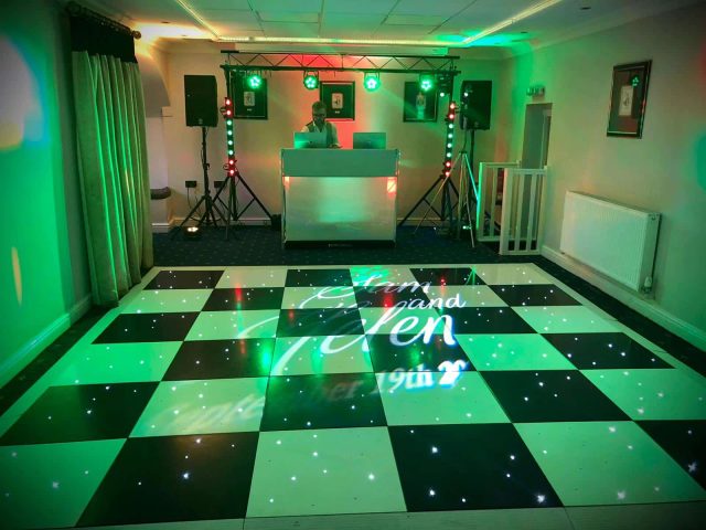 Waterton Park Hotel - Boathouse - Black & White Starlight Dance Floor