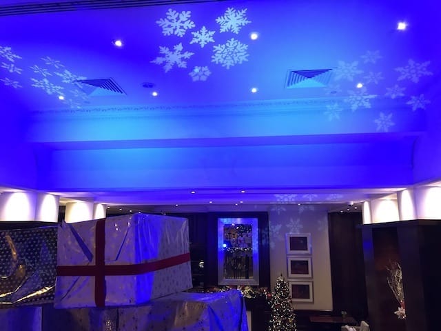 Snow Flake Projection Hire