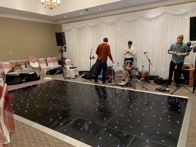 Hollins Hall - Black Starlight Dance Floor