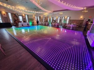 Full Colour LED Digital Animated Dance Floor Hire