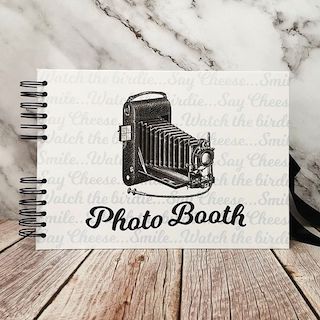 Choice Of Photo Booth Guestbook