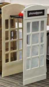 White Audio Guestbook Shelf