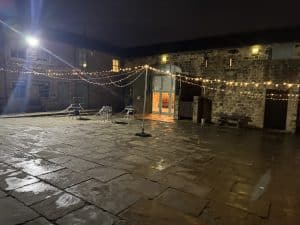 Oakwell Hall – Courtyard Fairy Light Canopy Oakwell Hall - Courtyard Fairy Light Canopy