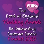 Wedding Venue Lighting finalist for Outstanding Service at the North of England Wedding Awards