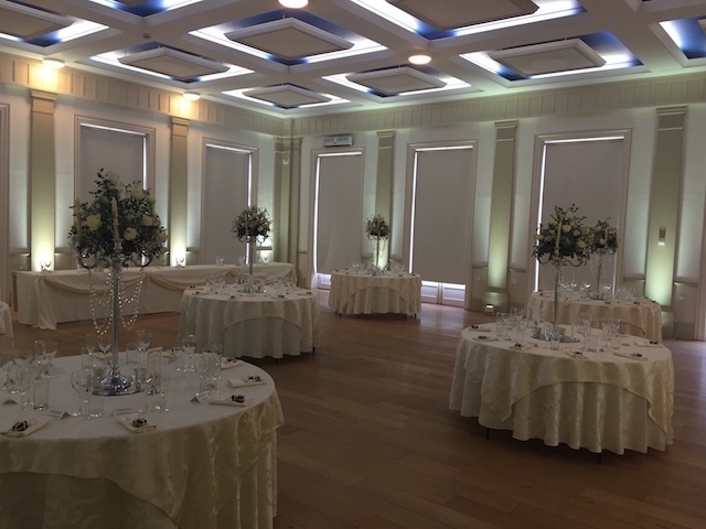 Wedding & Event Lighting at Hopsack Priory | Wedding Venue Lighting Wedding and event lighting at Hopsack Priory in West Yorkshire