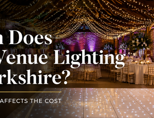 How Much Does Wedding Venue Lighting Cost in Yorkshire?